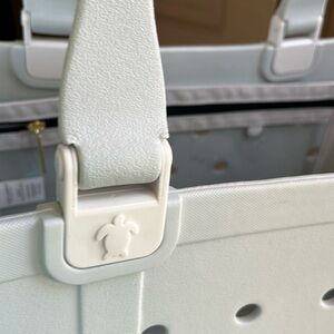 New Simply Southern Mist Gray Tote Bogg Bag Style XL Pool Beach Sports Gym